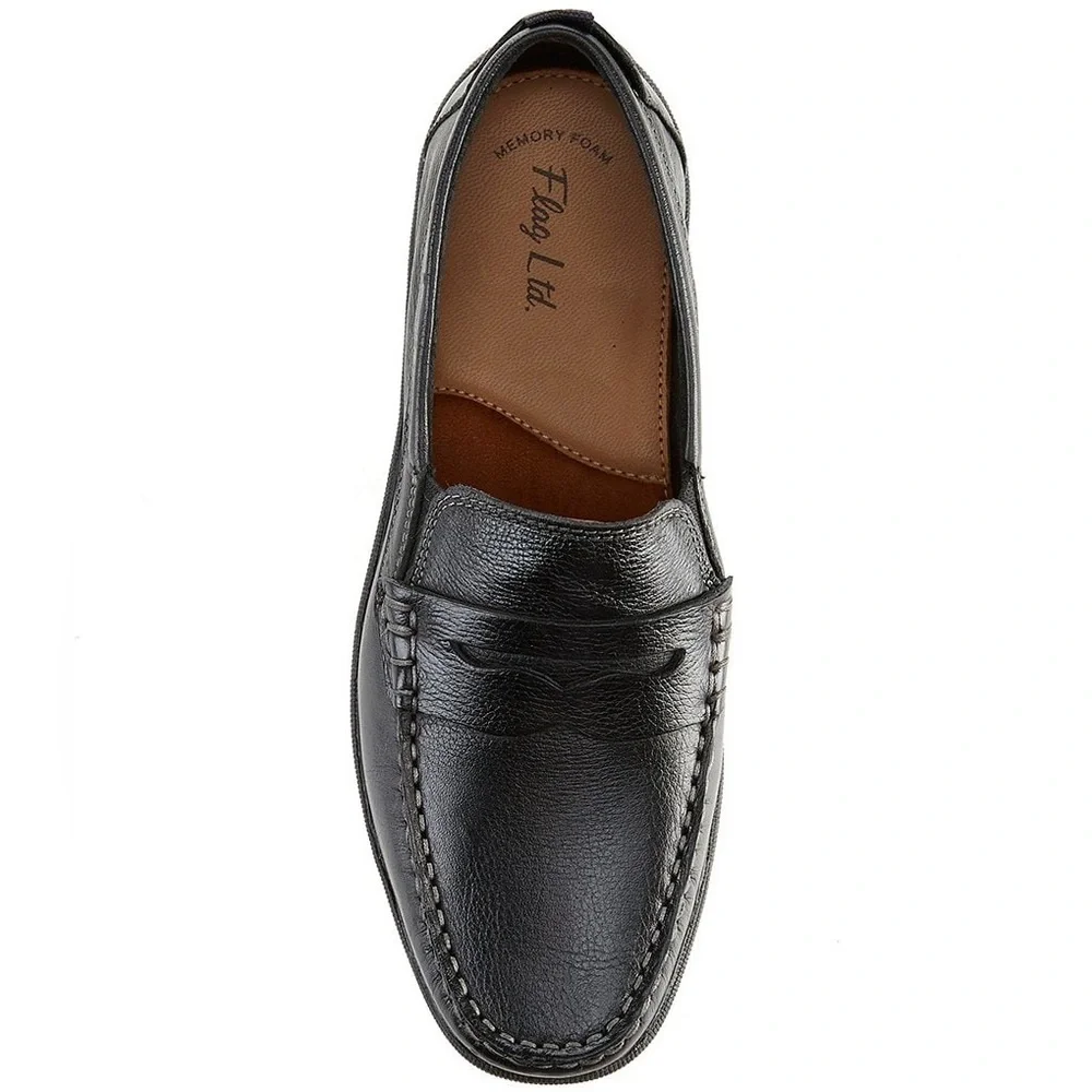 Flag LTD Boys Turbo Leather Penny Driver Loafers